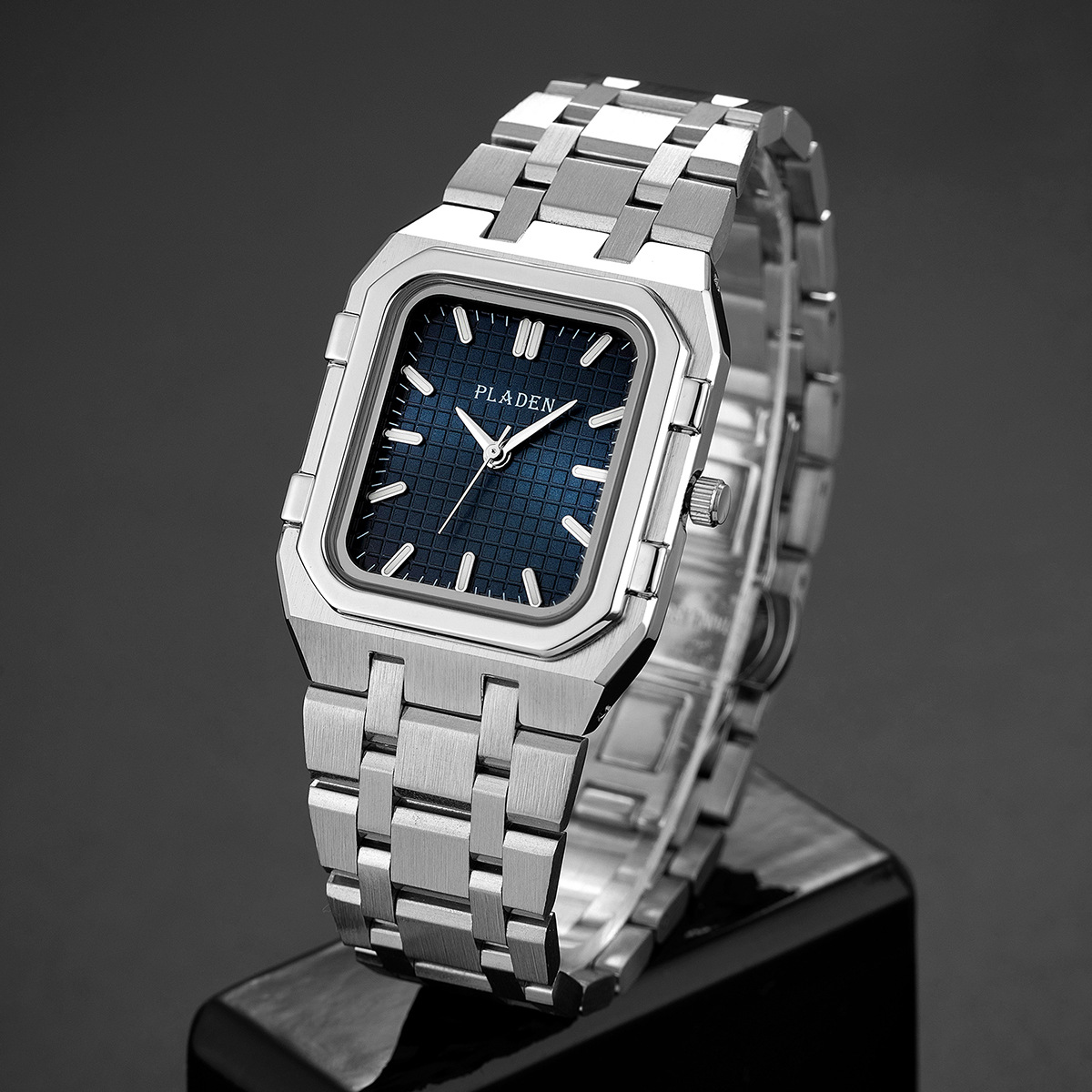 Luxury Watch Magazine - 명품 브랜드 블루 다이얼 남성용 고품질