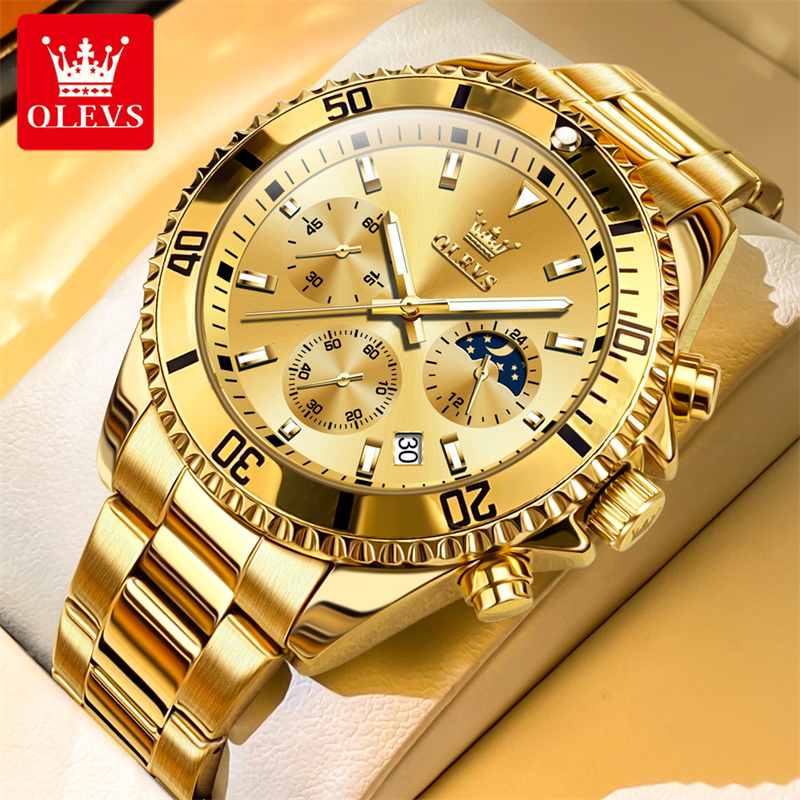 Luxury Watch Magazine - OLEVS 시계 남자 톱 브랜드 럭셔리