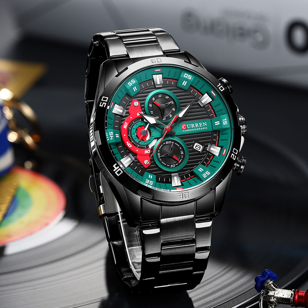 CURREN 남자 손목 시계, 방수 크로노그래프 남자  - Luxury Watch Investment 리뷰 및 가격