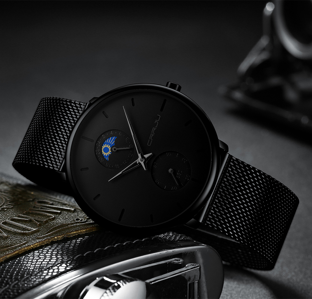 CRRJU, 최고급 브랜드의 남성용 고급 시계, 방수  - Luxury Watch Magazine 리뷰 및 가격