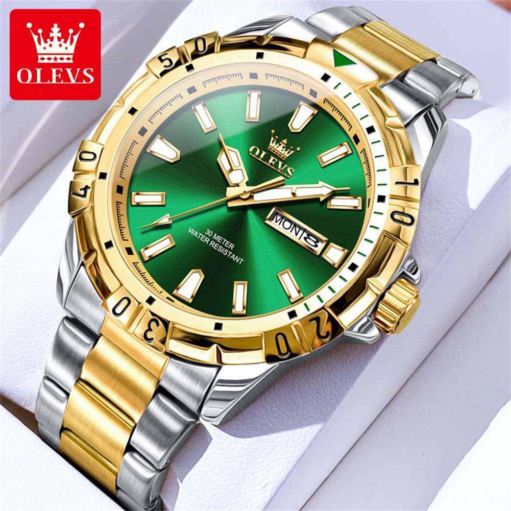 OLEVS 5560 남성용 최고급 브랜드 쿼츠 손목시계 - Luxury Watch Magazine 리뷰 및 가격
