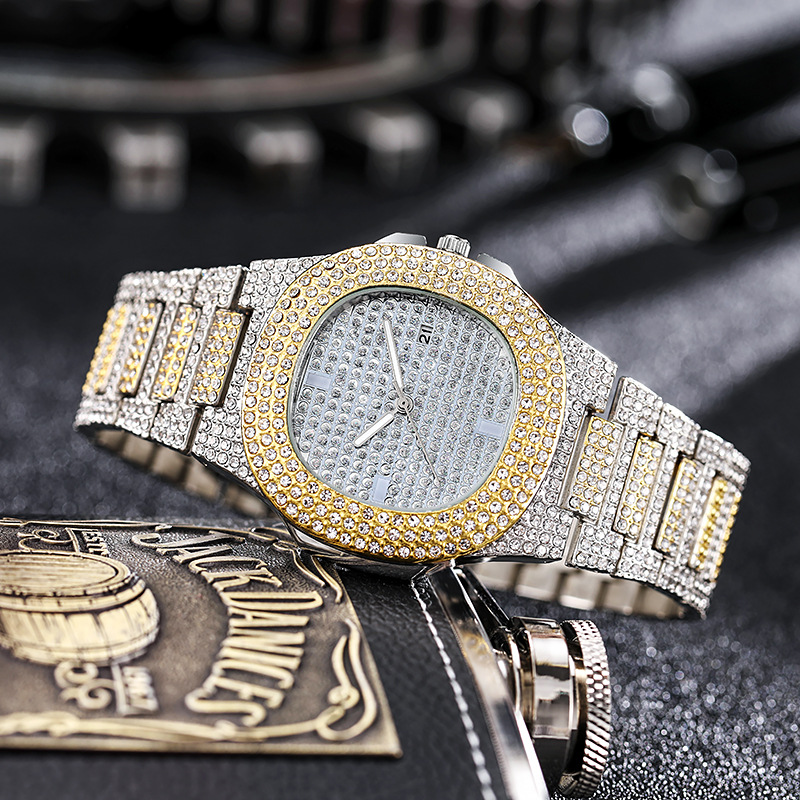 남녀공용 뉴 패션 아이스 아웃 시계, 럭셔리 다이아몬드 - Luxury Watch Iceberg 리뷰 및 가격