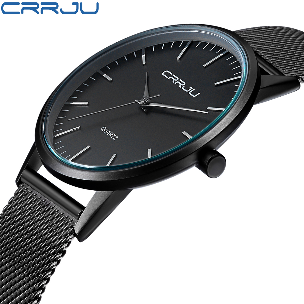CRRJU 남성용 탑 워치, 럭셔리 브랜드 캐주얼 스테 - Luxury Watch Magazine 리뷰 및 가격
